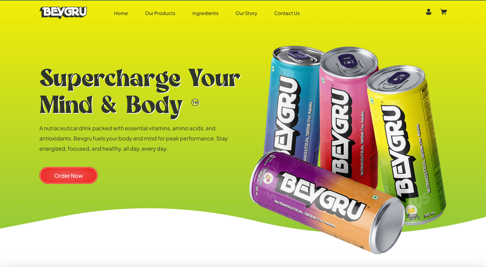 BevGru product brand visual
