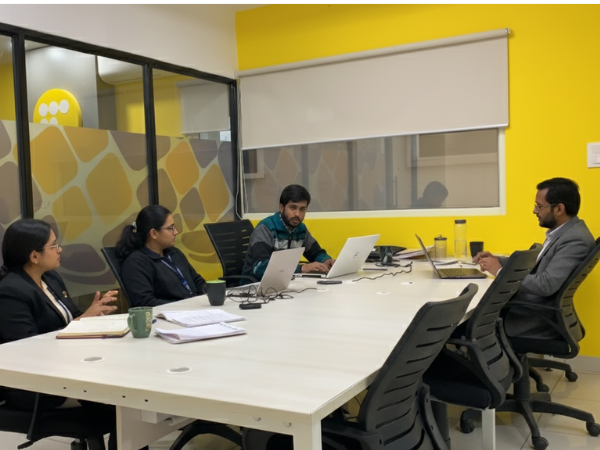 Acode Studio client strategy meeting space