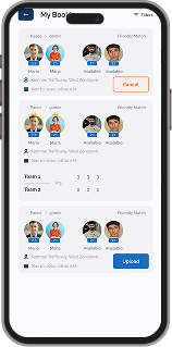 Project Play player social screen